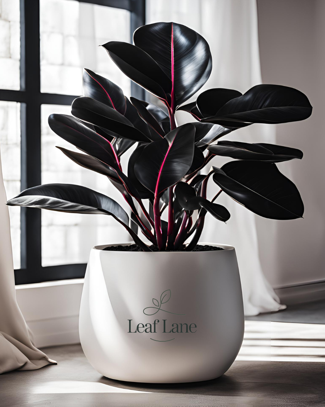 Rubber Plant with Pot